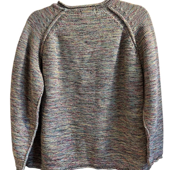 525 America Multicolor V-Neck Sweater. EUC - Picture 2 of 5